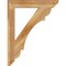 Ekena Millwork Olympic Slat Rough Sawn Bracket, Western Red Cedar, 4"W x 28"D x 36"H BKT04X28X36OLY06RWR - alternate 4